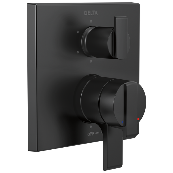 Angular Modern Diverter T27967-BL