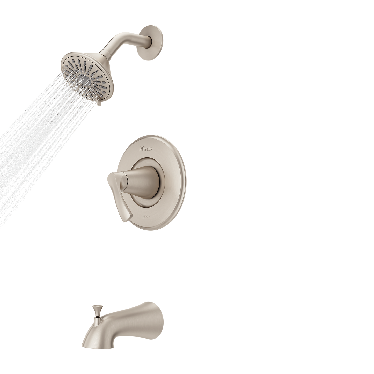 Masey 1-Handle Tub & Shower Faucet 8P8-WS2-MCSK