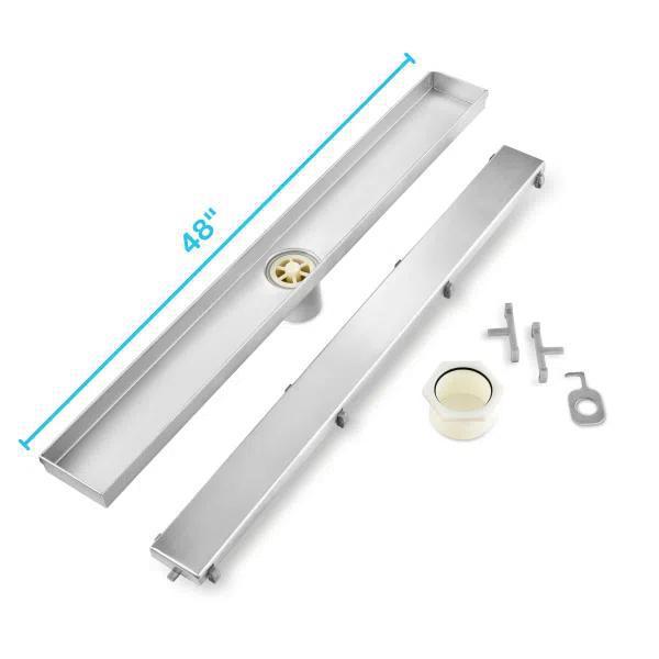 Bay Series Linear Drain 2 in 1 48" S