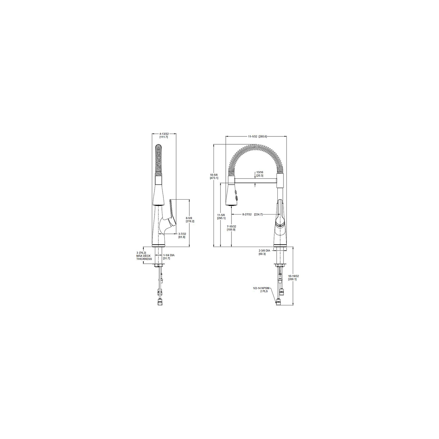 NEERA LG529-NECC Kitchen Faucet