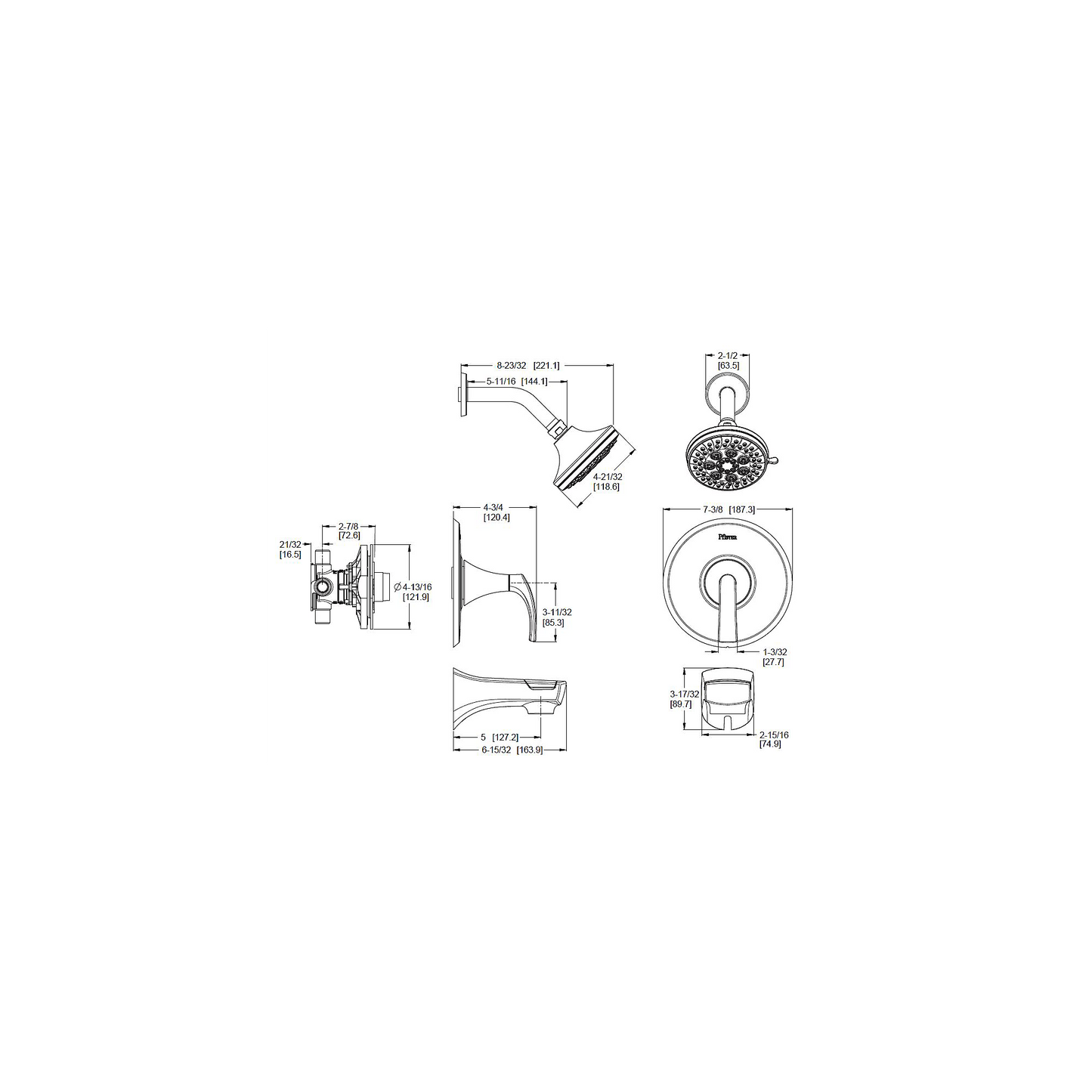 Pfister Karci 8P8-WS2-KAGS (DESCONTINUADO)