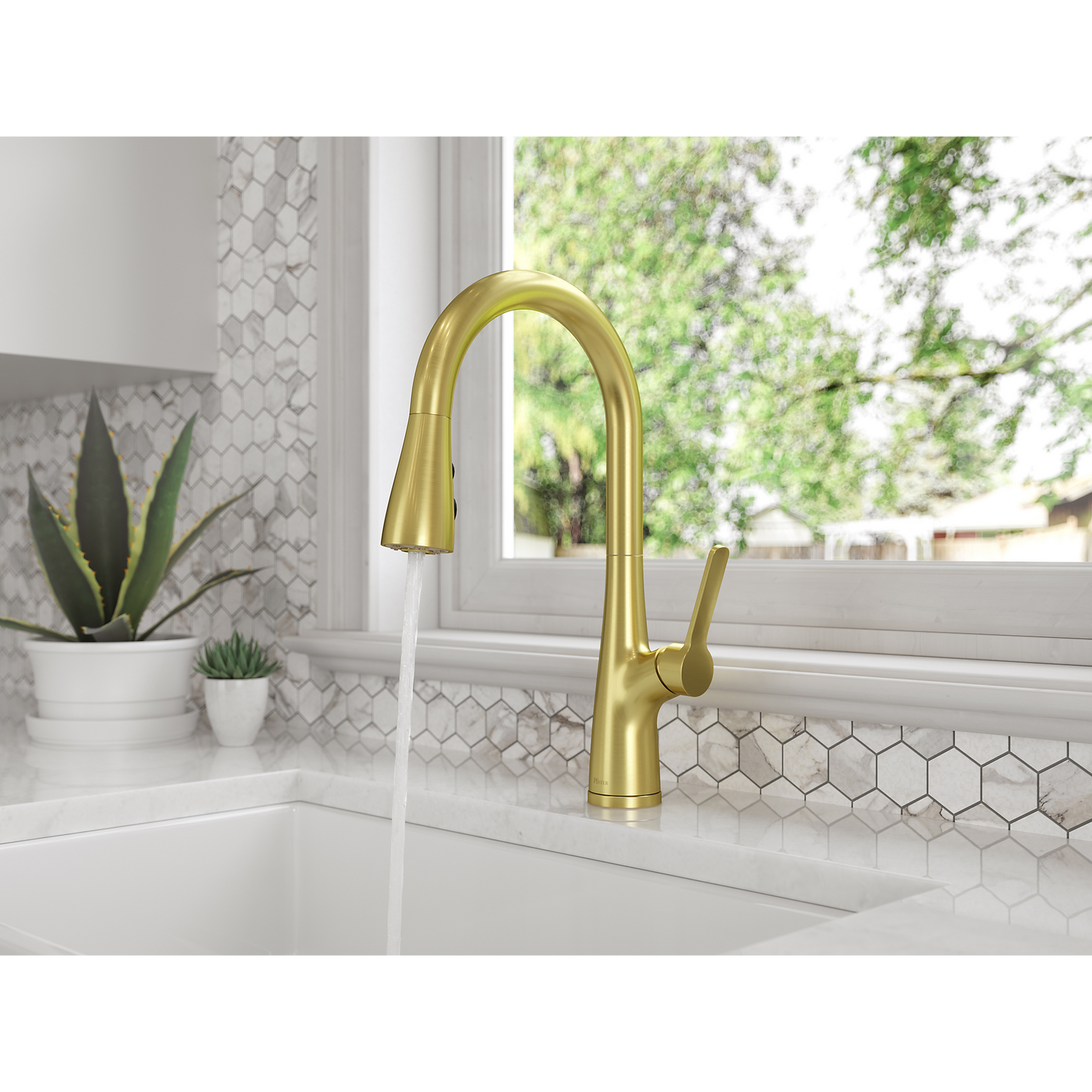 Neera 1-Handle Pull-Down LG529-NEBG