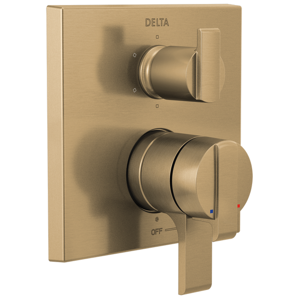 Angular Modern Diverter T27967-CZ