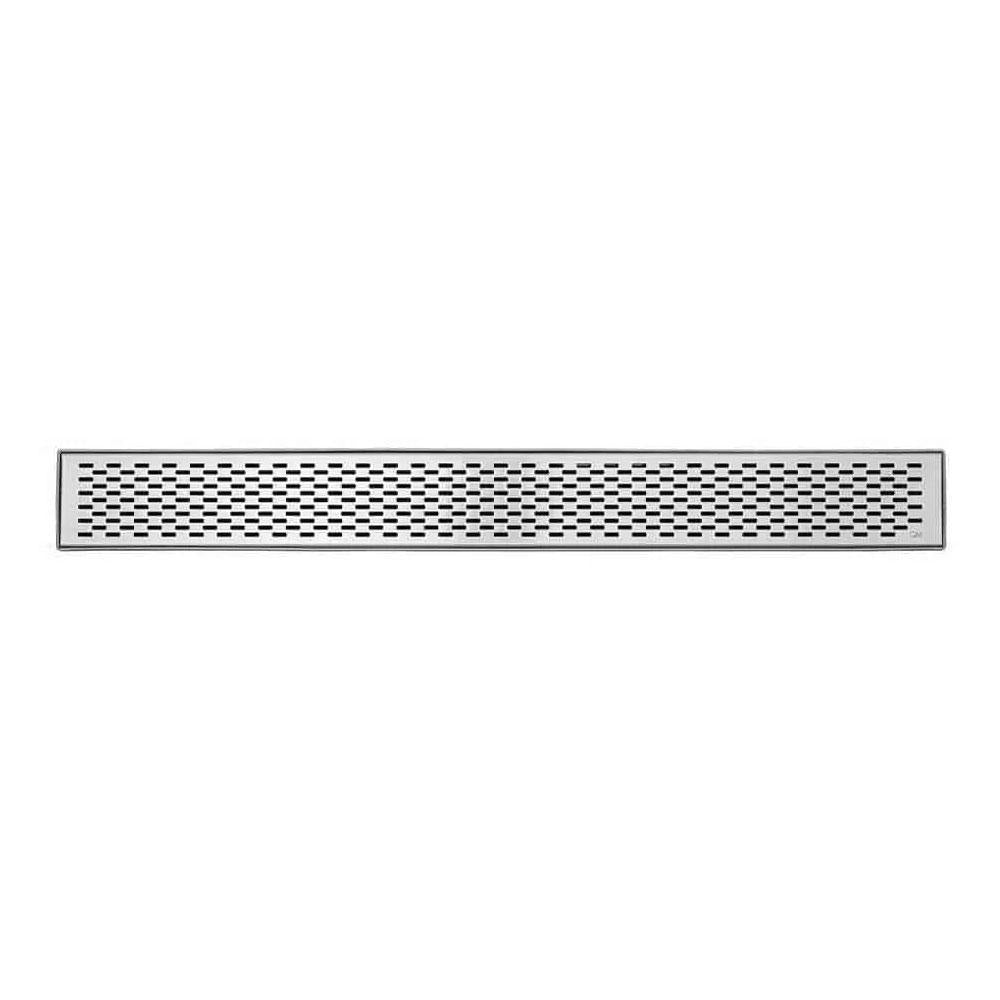 Del Mar Delta Linear Drain 24" CROMO