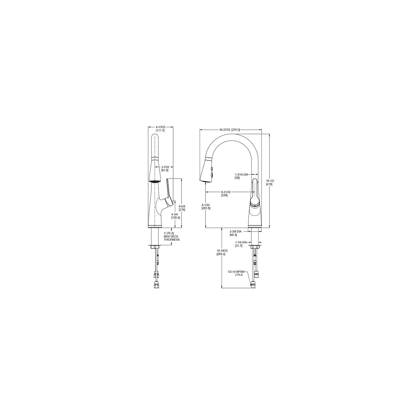 NEERA LG529-NEB Kitchen Faucet