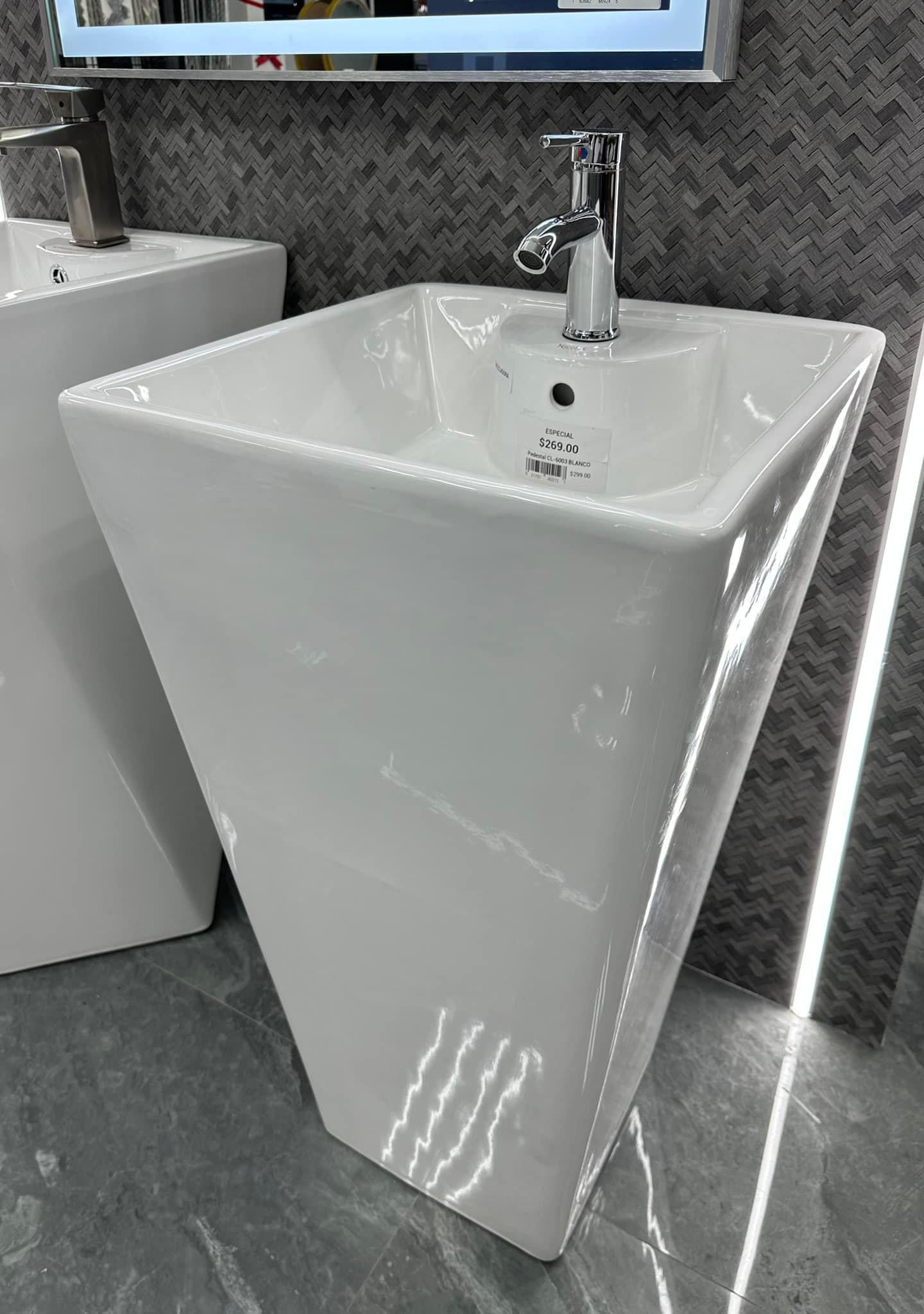 Pedestal CL-6003 BLANCO