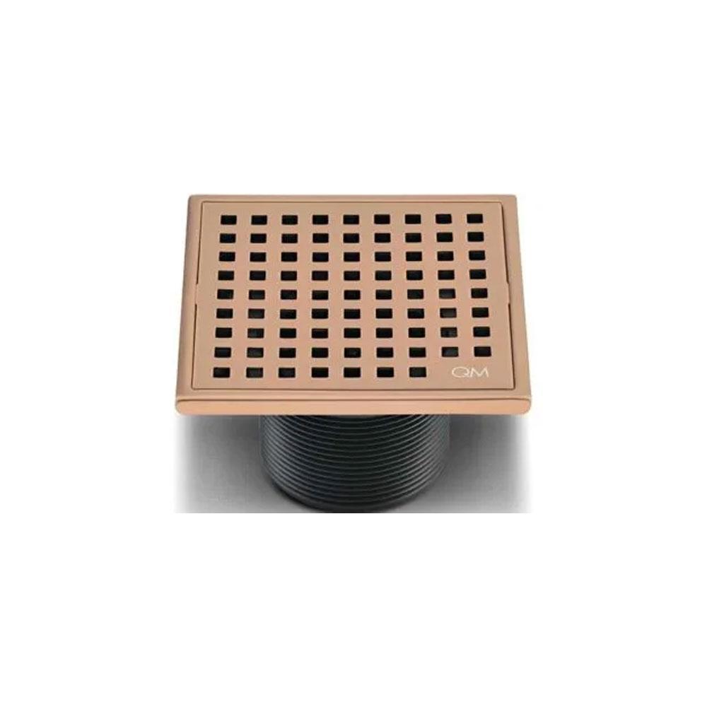 Mira Center Drain 4 X 4 BRONZE