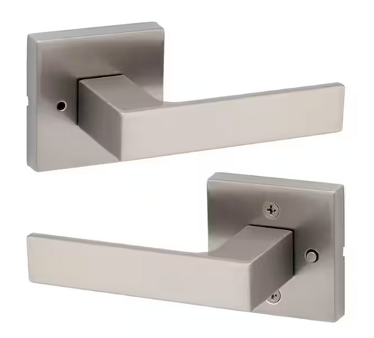 Lever Singapore cuadrado para cuarto/baño (SATIN)