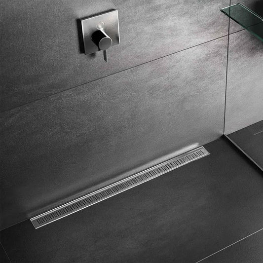 Bay Ria Linear Drain 24" SATIN