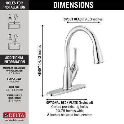 Classic Kitchen Faucet  19810-DST