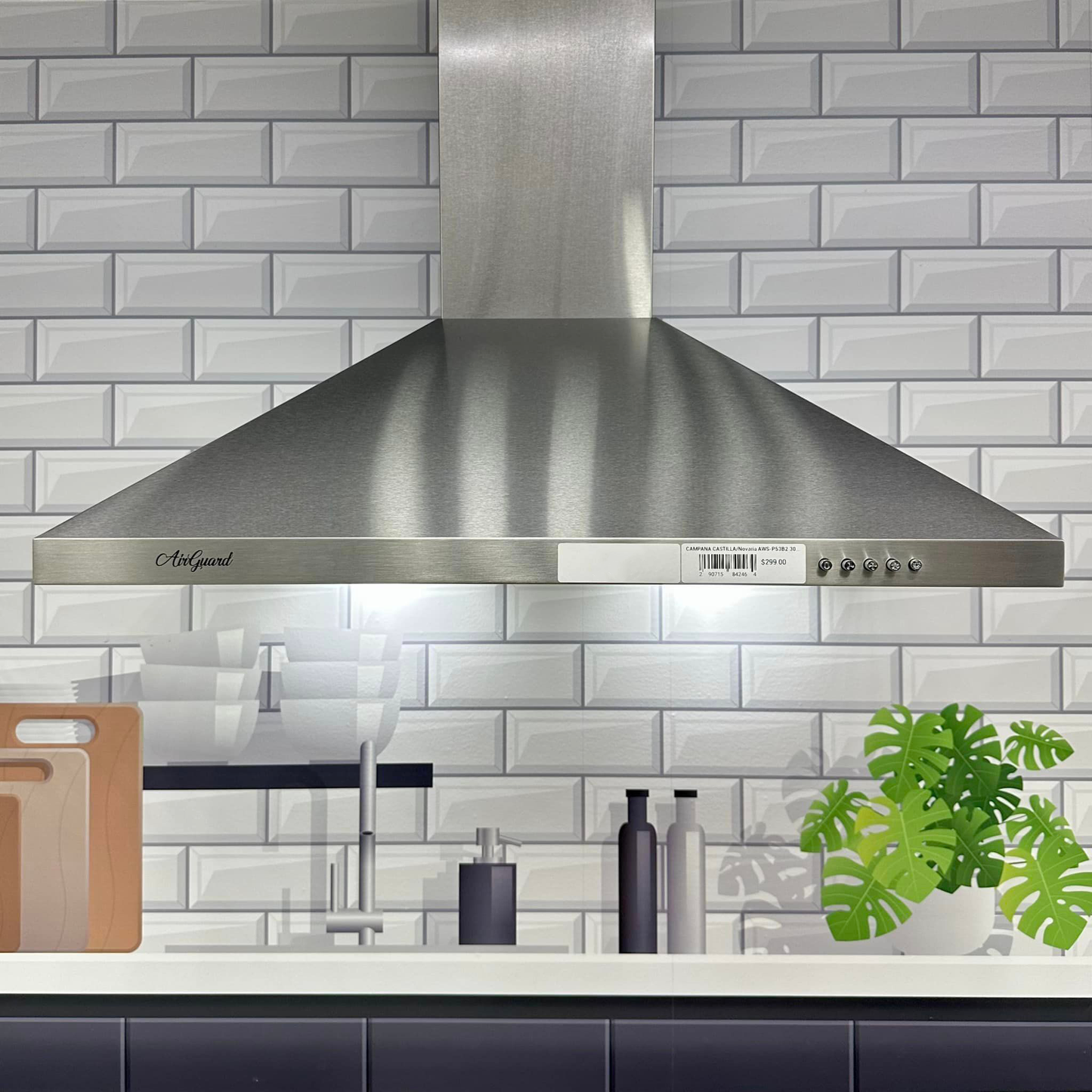 CAMPANA CASTILLA/Novaria AWS-P53B2 30'' / 75CM