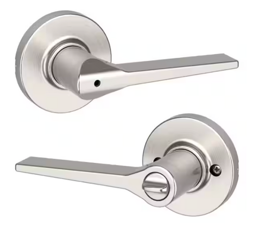 Lever Hollis redonda para cuarto/baño (SATIN)