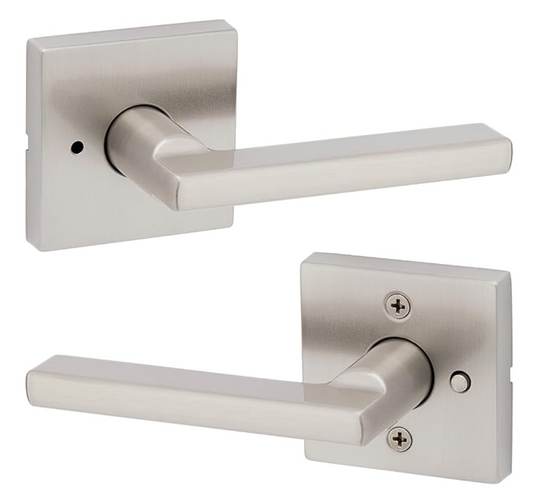 Lever Halifax cuadrada cuarto/baño (SATIN)