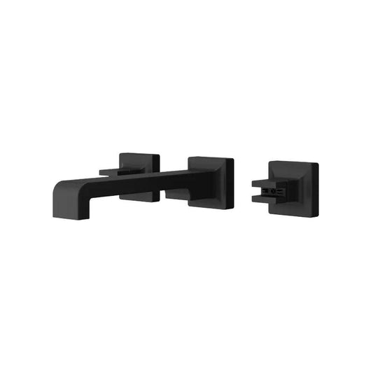 LG49-VRV3B Verve 2-Handle 8" Widespread Wall Mount Bathroom Faucet without Handles