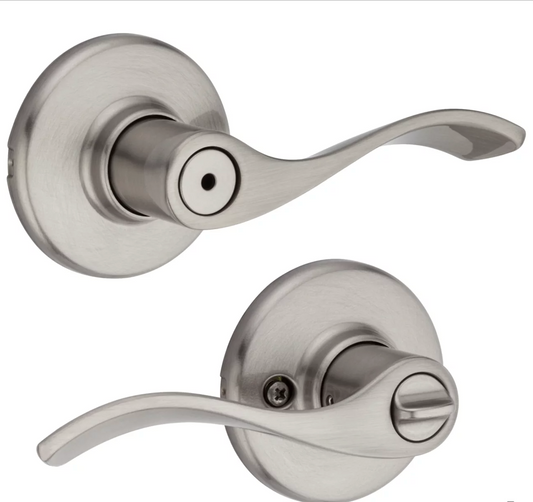Lever Balboa redonda para cuarto/baño (SATIN)