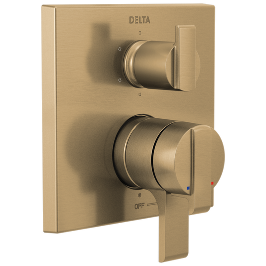 Angular Modern Diverter T27967-CZ