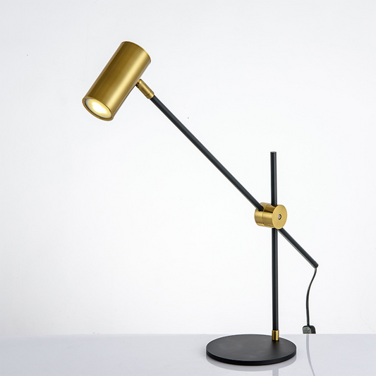 LAMPARA DE MESA HY-2020 BLACK & GOLD