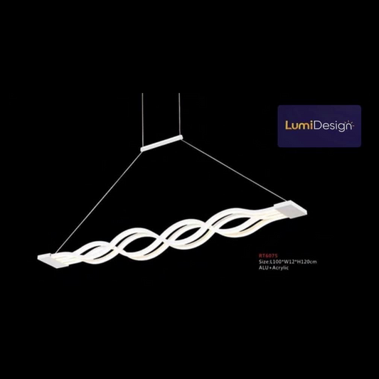 LAMPARA DE TECHO RT-6075 WHITE