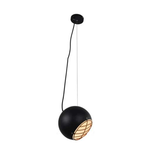 LAMPARA DE TECHO OPM-1004BK BLACK MATTE