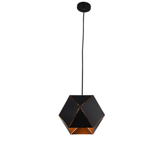 LAMPARA DE TECHO OPM-1009BK BLACK MATTE